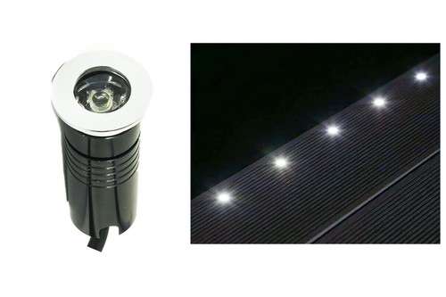 Faretto led luce fredda - led, 3w