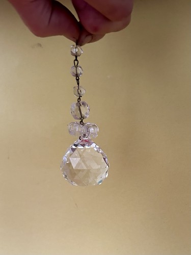 Vintage chandelier crystal - vintage,