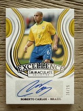 2024-25 PANINI ROBERTO CARLOS IMMACOLATA ECCELLENZA /25 AUTO