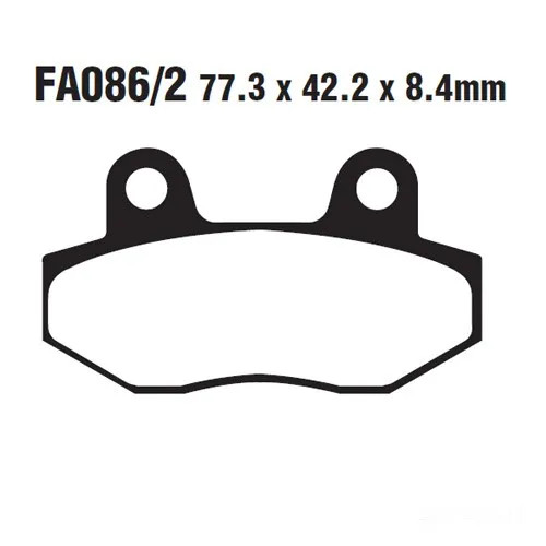 Pastiglia freno ebc - pastiglia,
