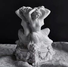 statua dea greca resina