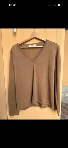 Max mara maglia beige m - beige,