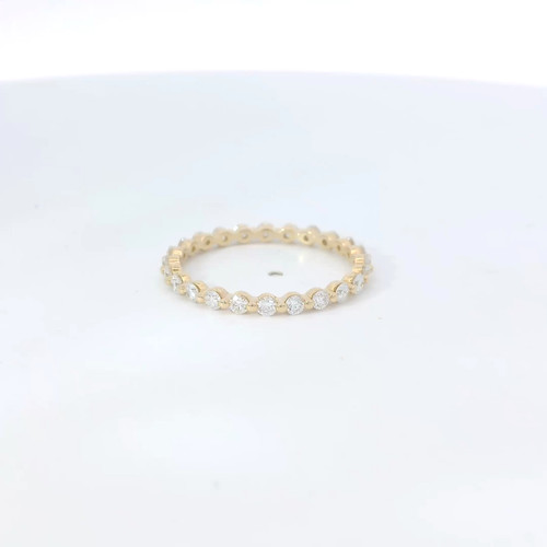 Anello eternity oro giallo - in,