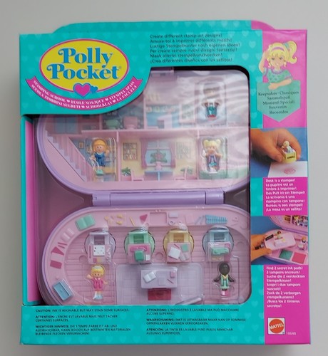 Vintage polly pocket stamping - pocket,