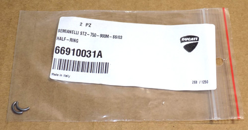 Valve half ring set 8mm - half,