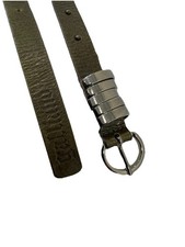 AS# Cintura Galliano 100/115 Pelle Marrone WX Cinturino Lungo Adulto XL XXL VINTAGE