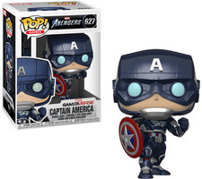 Funko Pop! AVENGERS 627 - Gamerverse Captain America