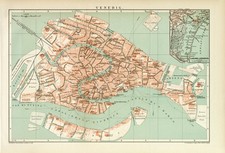 Venezia Italia mappa storica