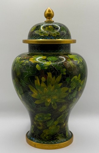 Grande vaso cinese verde