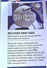 Tag chiave leggera militare