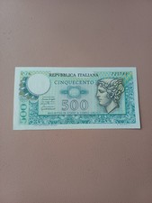 BANCONOTA 500 LIRE MERCURIO