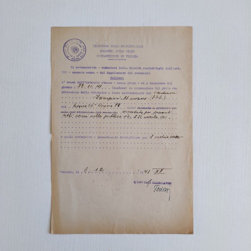 1941 ferrovie dello - ferrovie, stato