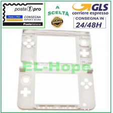 SCOCCA CASE COVER INFERIORE DI RICAMBIO PER NINTENDO 3DS XL SNODO HOUSING BIANCO