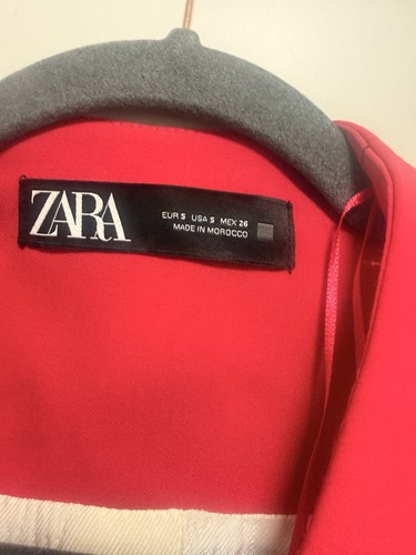 Giacca blazer donna zara rosso - giacca,
