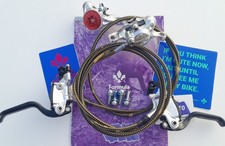 Formula - Impianto R1RR1 racing Silver Polish guaine con kevlar 77-137cm Red