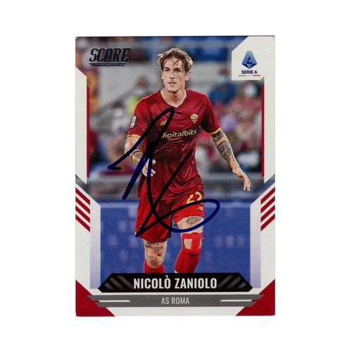 Nicolò zaniolo signed card - nicolò,