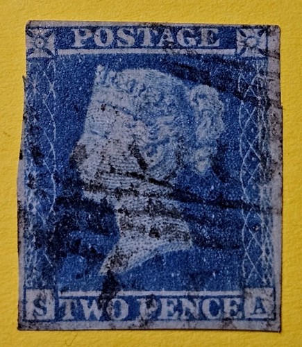 Francobollo gran bretagna two - gran,