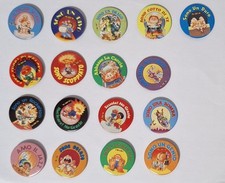 Spazzatura secchio bambini spille metallo lotto di 17 spille medie Sgorbions GPK