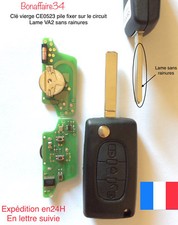Clé vierge CE0523 ASK Peugeot