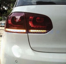 FANALI FARI POSTERIORI COMPLETAMENTE A LED ROSSI / CROMO FRECCE LED GOLF 6 08>