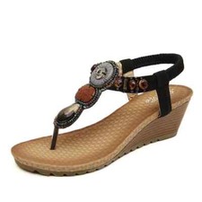 sandali infradito donna zeppa