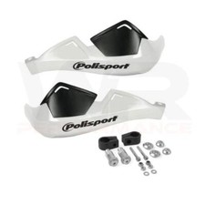 Paramani bianco Polisport per Yamaha TT125 TT225 TT350 TT500 TT600