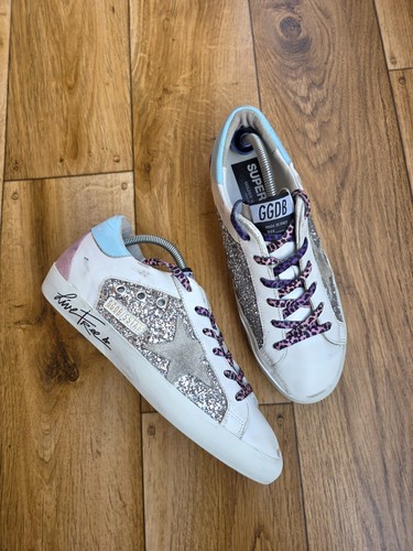 Golden goose superstar - goose, glitter