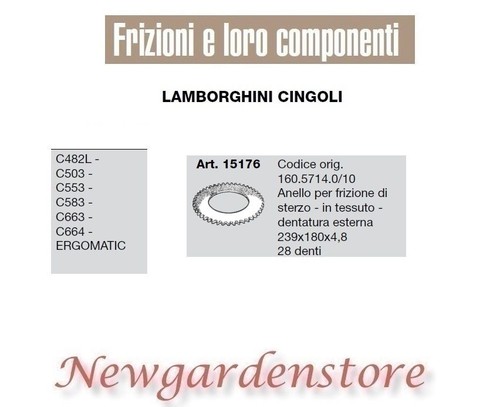 Anello frizione sterzo