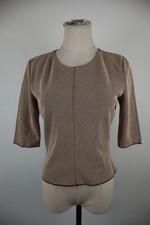 GIORGIO ARMANI MAGLIA DONNA TG 42 WOMAN CASUAL VINTAGE T-SHIRT  TOP COTONE ITALY