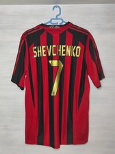 #7 SHEVCHENKO AC MILAN 2005-06 HOME SHIRT ADIDAS JERSEY ITALIA CALCIO TAGLIA XL