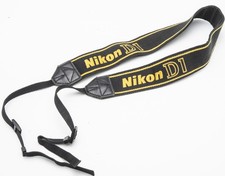 Nikon D1 cinghia per fotocamera tracolla carry strap larga in nero giallo universale