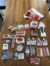 LEVIS ADESIVI LOTTO CIRCA 2450 PEZZI LEVI'S VINTAGE ANNI 80/90