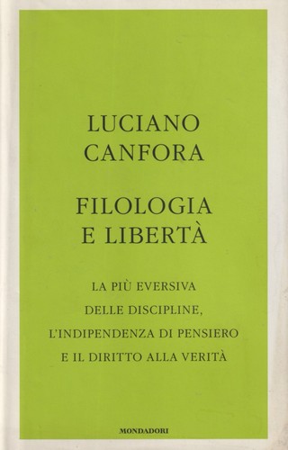 Luciano canfora filologia e - luciano, canfora.
