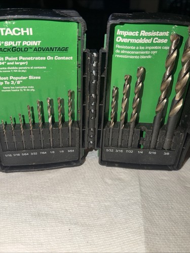 Hitachi set punte trapano nero - punte,