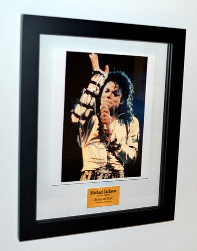 Michael jackson rare signed - michael,