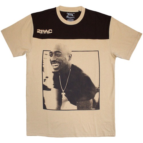 Shirt tupac color block - t-shirt,