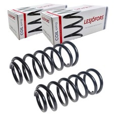 2 molle sospensione Lesjöfors posteriori adatte per Nissan Navara sinistra + destra