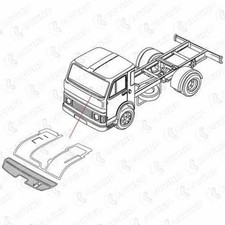 Tappeto in gomma anteriore OM