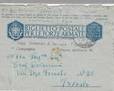 BIGLIETTO FRANCHIGIA POSTA