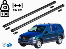 BARRE PORTATUTTO PER MERCEDES ML (W163) 1998-2005 ALTA PORTATA CARICO PESANTE