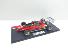 Ferrari 126 C2 F1 GP Imola 1982 #27 G. Villeneuve - 1/18 Artigianale base MCG