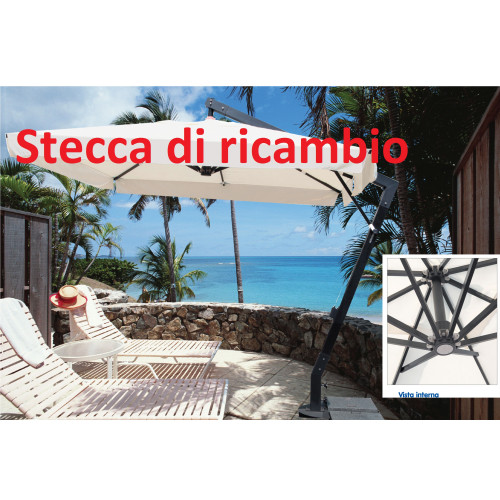 Stecca in alluminio - cm,