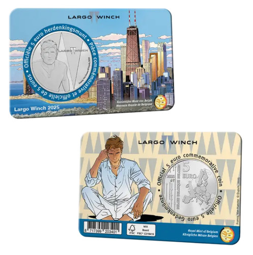 Coincard euros belgique - euros,