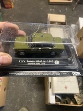 Alfa Romeo Giulia 1600 Polizia (1975) Edicola 1/43