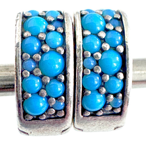 Pandora sterling silver - (pair),