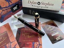 Montblanc Agatha Christie limited edition 4810 Vermeil fountain pen NEW