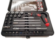 Würth Set di chiavi a bussola cacciaviti a cricchetto assortimento di pistole 37 pezzi LED