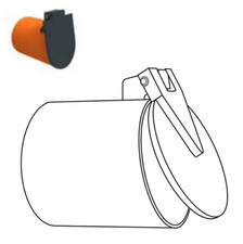 VALVOLA CLAPET ANTIRIFLUSSO DI