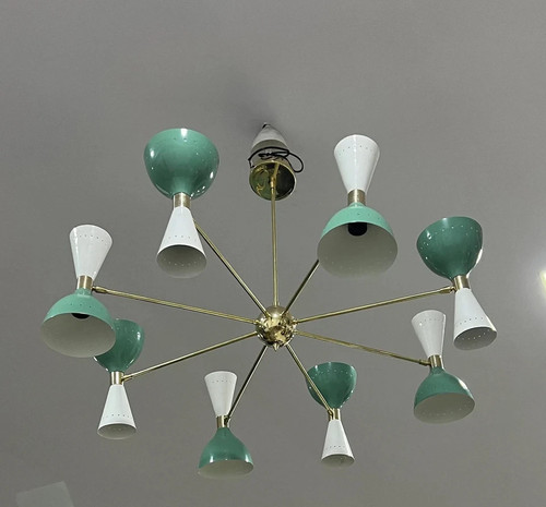 Lampadario sputnik mid - mid, century