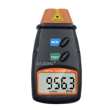 Tachimetro digitale LCD laser senza contatto foto giri contachilometri motore misuratore velocità